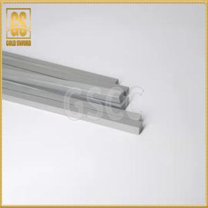 YG8 YG12 Cemented Carbide Strips For Plastic Pelletizing Hobs
