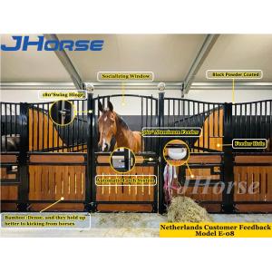 Sliding Door Galvanized Stall Fronts 10ft 12ft 14ft