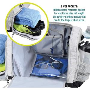 The Durable Crowdsource Designed Duffel Bag with 10 Optimal Compartments