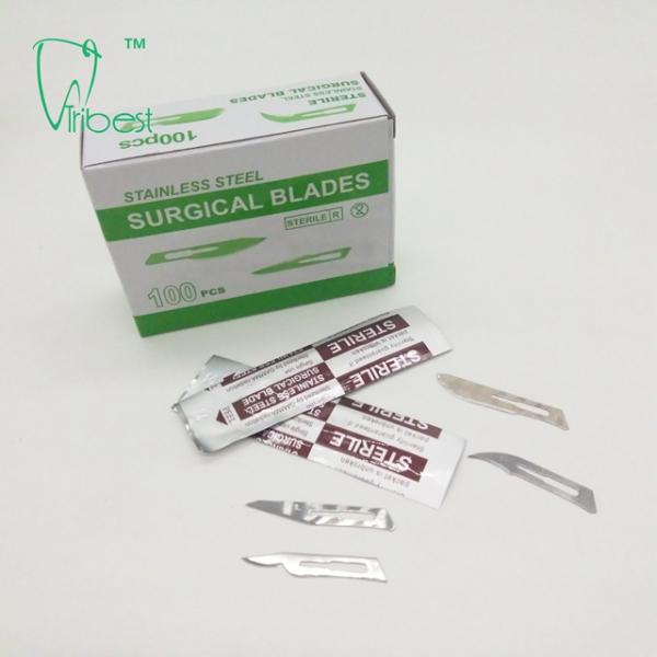 Hygienic Disposable Surgical Blade , Stainless Steel Surgical Blade