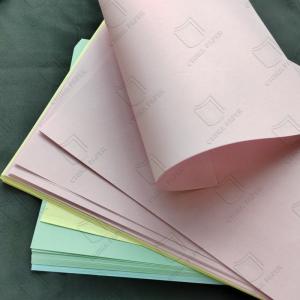 55g sheet size of carbonless paper with white back