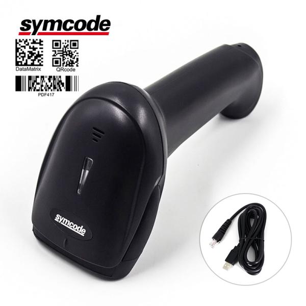 Original Designer Industrial 2D Barcode Scanner 4 Mils Per Line Speed