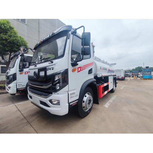 DONGFENG 4x2 Drive Wheel Fuel Bowser Truck 8000L Tank Diesel Manual Transmission New Condition Water Fuel Refueling Vehicles