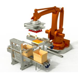 3-6 Cases/Min IRB4600 Robot Packing Machine 380V 50Hz/4KW