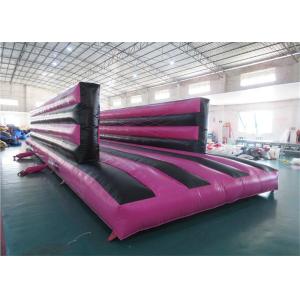 Insane Pink Color Rush Challenge Commercial Inflatable Obstacle Course