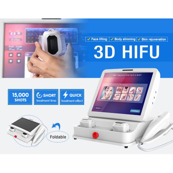 10000 Shots Ultrasonic Facial 2000W 4MHz 220V 3D HIFU Machine