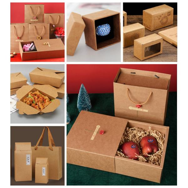  Food Safe 270gsm 300gsm Brown Kraft Paper For Gift Bag High Strength 610 x 860mm