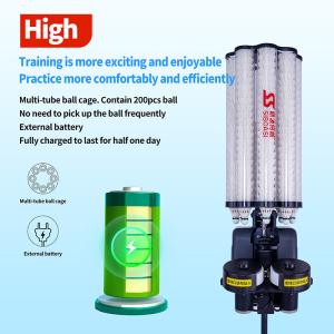 Multifunction SIBOASI B5 Badminton Shuttlecock Feeder Machine Smart Badminton