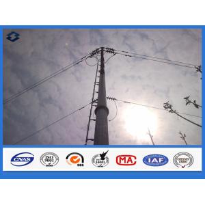 Polygonal Flange Connected Electrical Power Pole Joint with insert mode