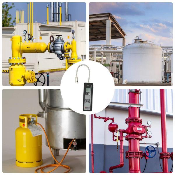 Gpd 3000 Ex Gas Pen Buzzering Alarm Small Combustible Gas Detector Digital