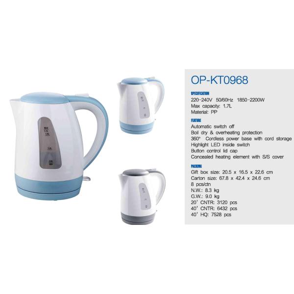 Hotel Standard Electric Kettle Functional for Kitchen HY-PL