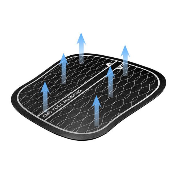 Hot Convenient pulse ems foot Electric TENS Unit Reflexology Foot Massage Mat wireless neck massager