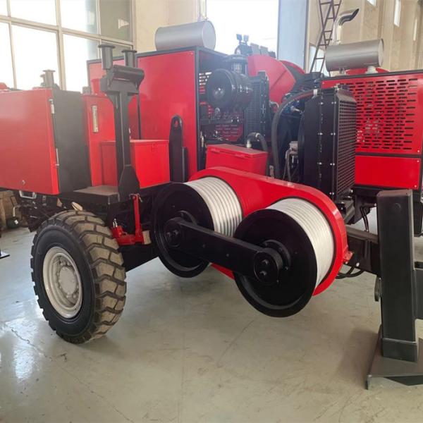 Buy SA-QY-90 Hydraulic Cable Pulling Transmission Line Stringing Equipment at wholesale prices