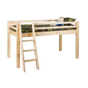 modern bunk bed pine wood