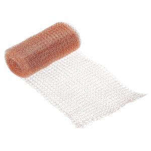 Quality 4mm\u2716\ufe0f5mm Copper Knitted Wire Mesh Rolls 100% Purity 0.18mm Wire Diameter for sale