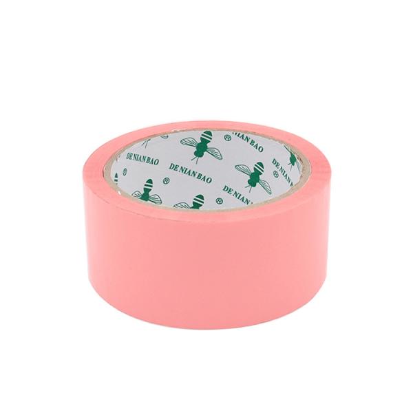 Light Pink Adhesive Packing Tape Color Tape For Carton Sealing And Masking