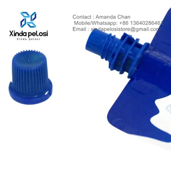 Buy Mould Maker Plastic Spout Caps 19*16.96 Cm Blue Color at wholesale prices