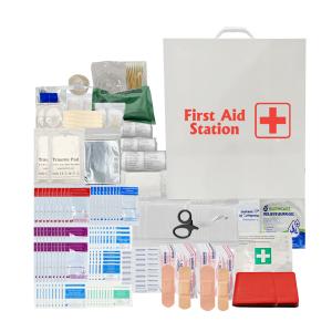 Quality Customized First Aid Cabinets Black Restaurant School Medicine Cabinet for sale