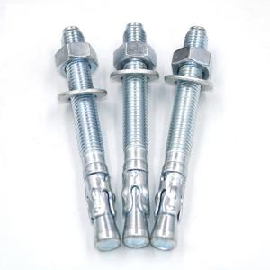 304 SS Blue And White Zinc Plated Hexagonal Screw Pulle Expansion Bolt
