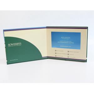 Advertising Promotion Digital LCD Video Brochure With Magnetic Switch