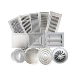 Ventilation ABS Central Air Conditioning Outlet IP44 Waterproof