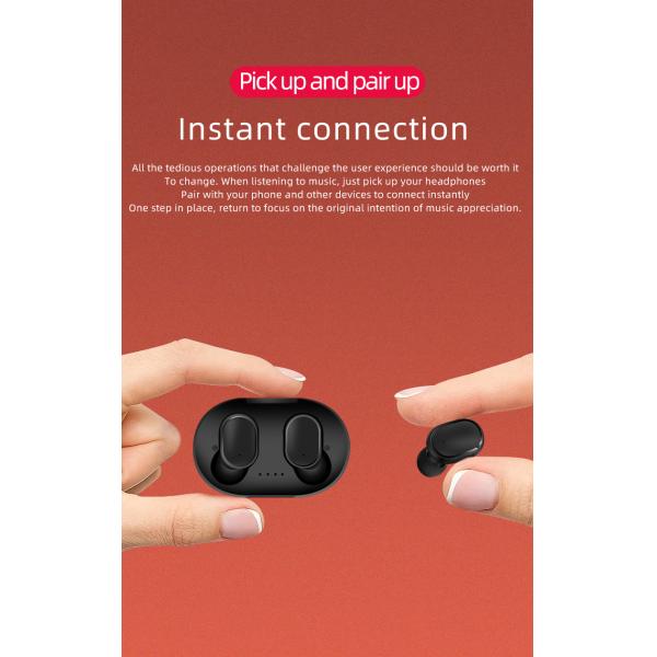 Portable Health Care Products Cherry Blossom Powder A8S Bluetooth Wireless Earphone