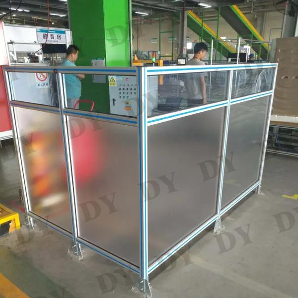 Workshop Fence Structural Aluminum Profiles 4040 Mill Finish