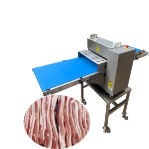 1.5kw Fresh Chicken Fish Cooked Meat Slicer Seafood Cutting Machinery