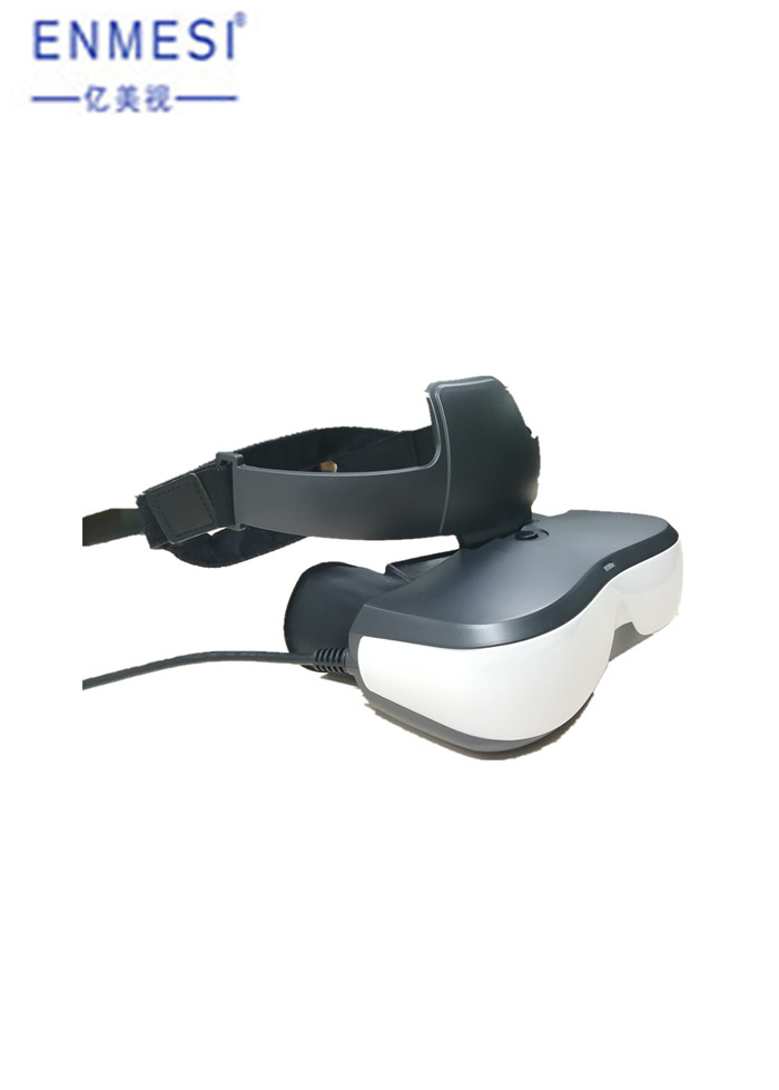 Quality 500cd/m2 WIFI Head Mount Display TFT LCD Virtual Reality Glasses for sale