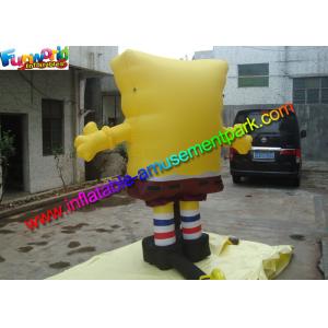 Popular Advertising Inflatables Spongebob Cartoon Replica Model ISO Approval