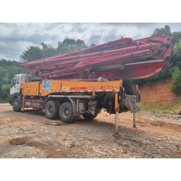 Heavy Equipment SA Ny Truck Mounted Pump 47m Used Concrete Pump Truck Concrete Boom Pump