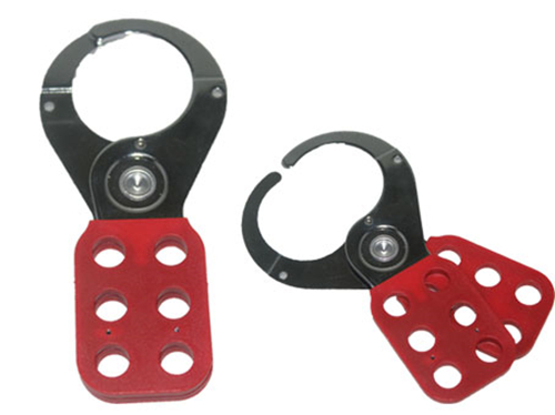 Zc-K02 Ingestion Nylon PA Hasp Lockout , Vinyl Coated Body Lock Out Hasps