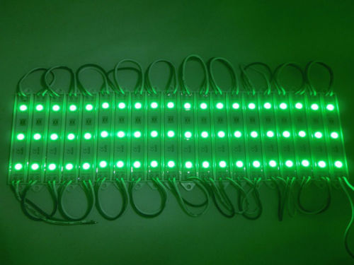 Super Bright SMD5050 LED Module SMD 3LED Light Waterproof 12V DC high quality