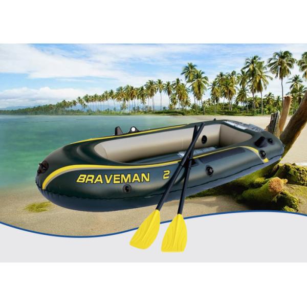 Buy Dark Green Braveman Durable Inflatable Boat , Convenient Lightweight Inflatable Boat at wholesale prices