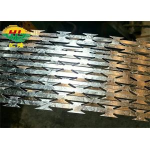 2.5mm High Tensile Steel Concertina Razor Wire Fence 1400-1500mpa 8m Length