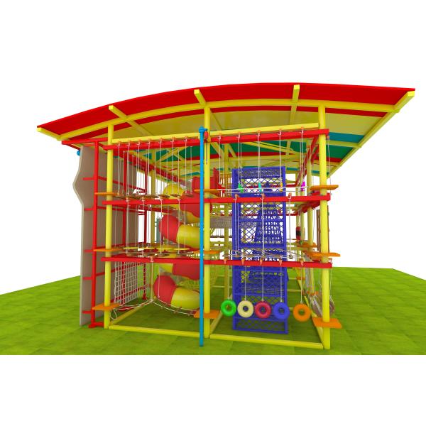 Buy Children Indoor Ropes Course Adventure Expansion Equipment Park at wholesale prices