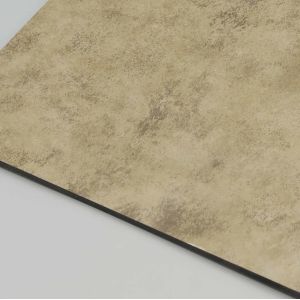 1M - 1.75M Brown Anti Scratch Marble Acp Wall Panel Decoration Aluminium