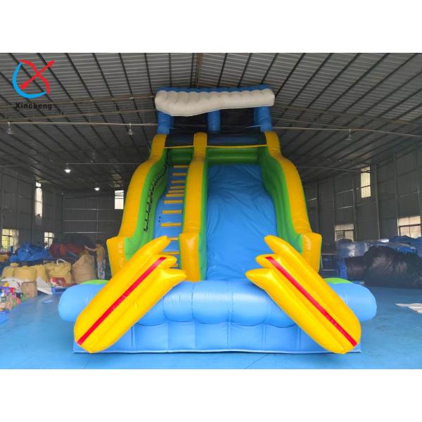 Buy 4x8x8m Commercial Inflatable Slide Inflatable Dry Slides Outdoor at wholesale prices