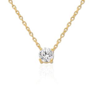 China ODM 8mm Sterling Silver Chain Clear CZ 18k Gold Plated Chain on sale