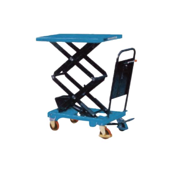 Heavy Duty Manual Scissor Mobile Lift Table Equipment 125KG-500KG