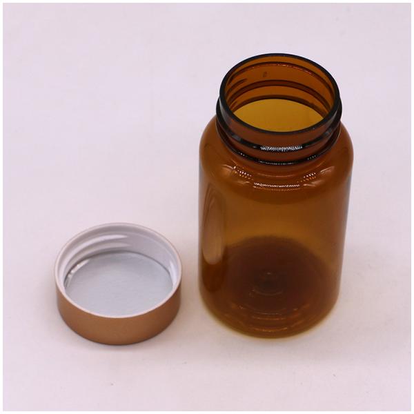 Industrial Medicine PET Bottle with Child Resistant Safety Cap and 100cc Capacity