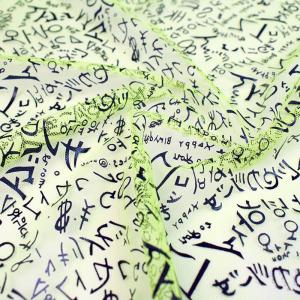 Ronzing Printed Mesh 100% Polyester Soft Tulle Fabric