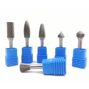 China Extremely Hard Aluminum Cut Carbide Burrs / Aluminium Die Grinder Bit on sale
