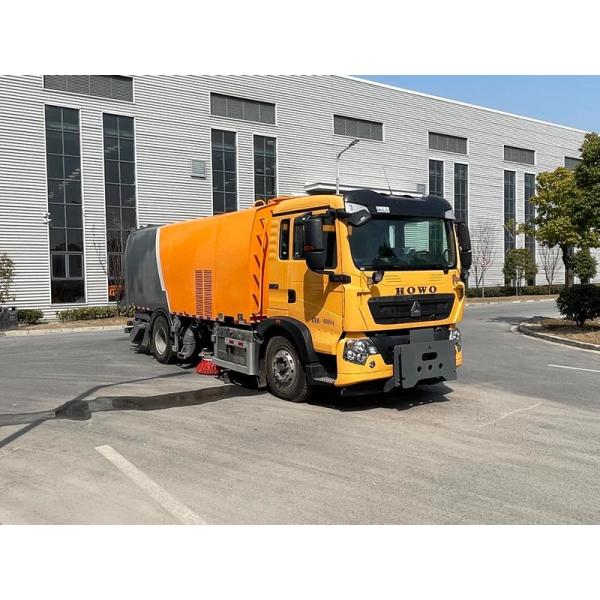 High Efficiency 18ton Diesel Road Sweeper Vehicle Road Sweeper Lorry ZBJ5180TSLZ6