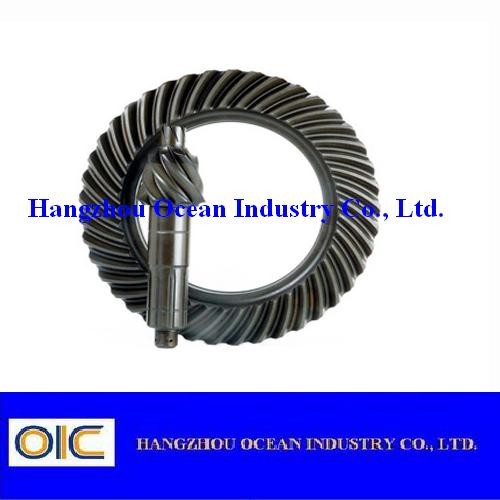 Highly Durable Crown Wheel and Pinion for Various Makes And Models Hardness 58