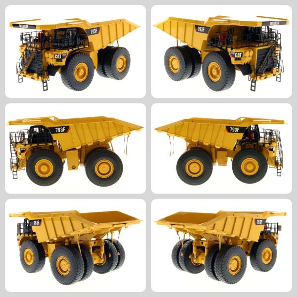 DM Mining Haul Truck Diecast Model 1/50 Scale Dump Truck Simulation Vehicle 85273C