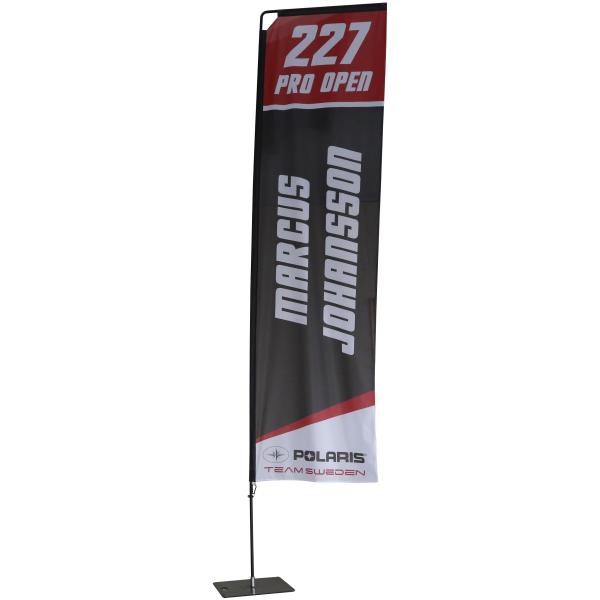 Buy Knitted Polyester Advertisement Flags Pull Up Banners High Strength at wholesale prices
