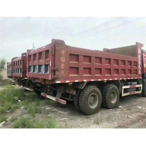 Sinotruck howo 336hp sand transporting used articulated dump truck