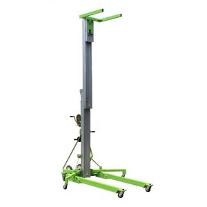 Portable Material Lift with manual winch