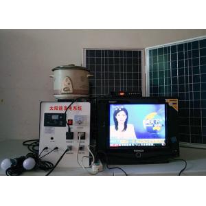 Polysilicon Portable Solar Power Systems100A 1500W For Camping